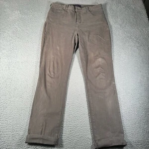 NYDJ Pants Womens 14 Ankle Gray Denim Casual Pockets Ladies 32x29 - Picture 1 of 8