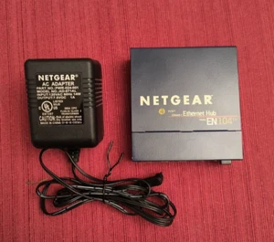 Netgear EN104TP - 4 Port 10BASE-T Ethernet Hub - Picture 1 of 2