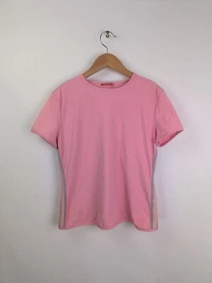 RARA PRADA SPORT Mujer Talla M Rosa Tenis Camisa Cremallera Trasera LINEA ROSSA Foto 1 de 4