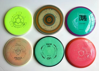 Lote de 6 discos de golf MVP / Axiom (Time Lapse, Envy, Crave, Simon Lizotte, Neutron) Foto 1 de 4