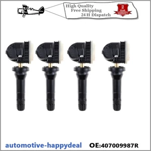4X Tyre Pressure Monitoring System TPMS Sensor For Renault 407009987R - Picture 1 of 6