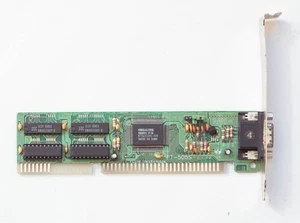 ISA graphics card - Realtek RTG3105i - 512KB - TESTED - Picture 1 of 2