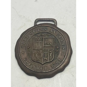 Medaglia Nuestra Senora Reina De Los Angeles 1914 - Foto 1 di 2