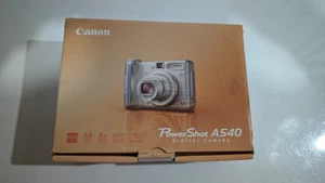 Canon PowerShot A540 6.0MP Silver Digital Camera 4x Optical Zoom, 2gb SD, TESTED - Picture 1 of 11