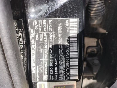 COOLANT RESERVOIR 2045000749 2010-2015 MERCEDES-BENZ GLK350 Foto 1 de 4