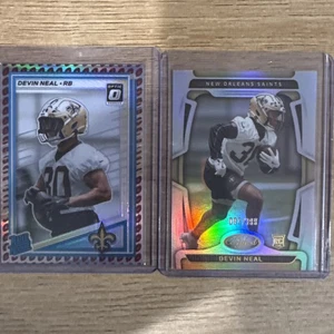 Donruss Optic Devin Neal 2025 - Emoji de fútbol - #359 RC SSP - Imagen 1 de 2