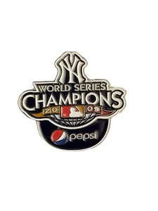 2010 Pepsi NY New York Yankees Spring Training pin 2009 World Series Champions - Picture 1 of 5