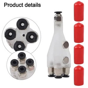 Filament Pipe Expansion Port with 4 Easy Install PTFE Adapter Connectors - Bild 1 von 12