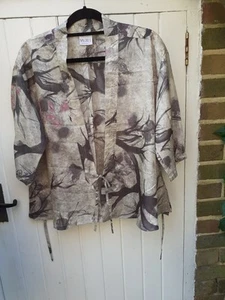 Wall Silk Kimono - Picture 1 of 6