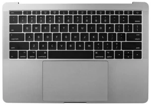 Apple MacBook Pro A1708 Top Case + TouchPad + Keyboard Silver Grade C 661-07947 - Picture 1 of 1