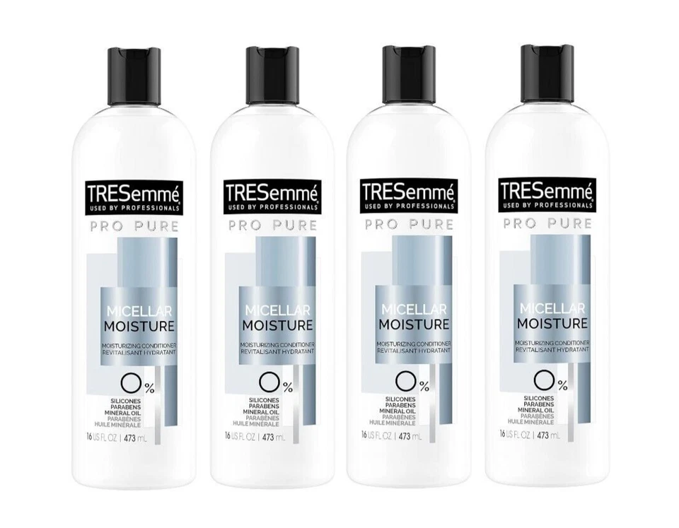 Tresemme Pro Pure Micellar Moisture Daily Conditioner 16 fl oz 4 Pack - Image 1 of 3