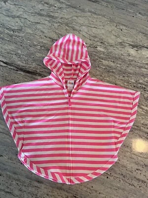 Circo Cape Girls Hoodie Pink Stripes 4T Full Zipper - Изображение 1 из 4