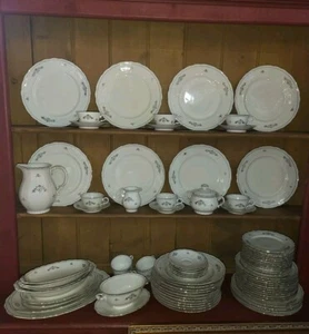 Rorstrand Sverige Zenta 80 Teile Porzellan Vintage Selten Service Für 10 - Bild 1 von 12