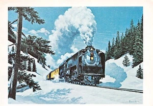 4-8-4 Union Pacific 844 Class FEF-3 Steam Loco #2-25 Howard Fogg Vtg Mag Excerpt - Picture 1 of 1
