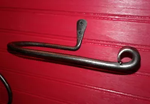 ROUNDSTOCK TOILET TISSUE PAPER HOLDER IRON HAND FORGED  Glad to do custom work - Picture 1 of 1