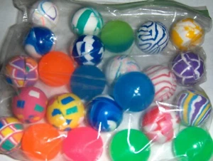 24 Super Cool Bouncy Ball Birthday School Party Favors 1 inch - Picture 1 of 2