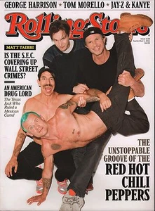 Rolling Stone September 1 2011 Red hot Chili Peppers EX 121815DBE2 - Imagen 1 de 1