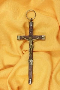 Crucifijo Cristo pequeño. Crucifix little Christ. - Imagen 1 de 5