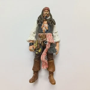 Pirates Of The Caribbean Jack Sparrow Action Figure loose 4" - Picture 1 of 4