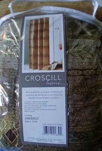 Croscill Home Nutmeg Amherst Shower Curtain 72" X 75" New Style # 0244 - Picture 1 of 5