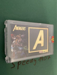 Panini Marvel Icons Oro Nero Avengers Panini Comics Thor Hulk Spider-Man 1/9 - Foto 1 di 1