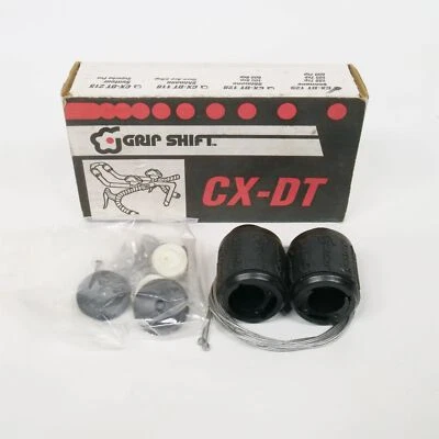 Grip Shift CX-DT 125 Shimano 2x7 Speed 100 105 600 NOS TT Vintage  - Image 1 of 4