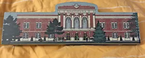 Vintage Lancaster Pennsylvania County stazione ferroviaria arte popolare treno modello in legno - Foto 1 di 10