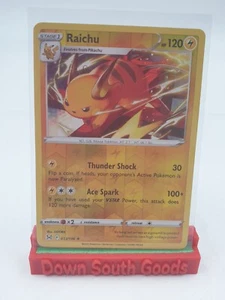 Pokemon TCG Card Raichu 053/196 Lost Origins REVERSE Holo Rare - Picture 1 of 1