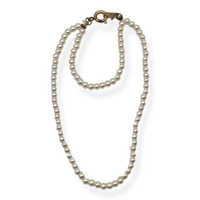 Кукла Madame Alexander ювелирные изделия жемчуг ожерелье двойной прядь подходит 9-10» Cissette - Изображение 1 из 3