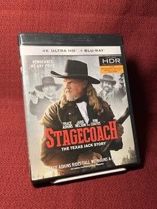Stagecoach: The Texas Jack Story 4K + Blu-Ray 2016 Ships Free - Picture 1 of 5