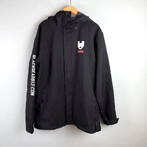 DC Snowboard Jacket Mens XL Black Waterproof Ski Blackbear B-12 Energy Maine - Picture 1 of 17