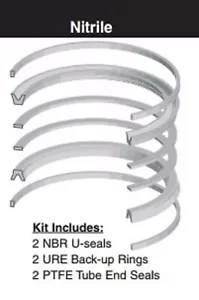 Hydro-Line Cylinder N2 8" Bore Piston Seal Kit (Nitrile) SKN2-512-16 - Picture 1 of 1