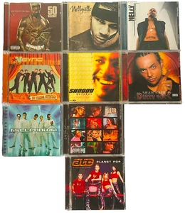 Lot of 9 Music CDs Hip-Hop, Pop, Rap, Sean Paul-Nelly-50 Cent- Shaggy. - Picture 1 of 14