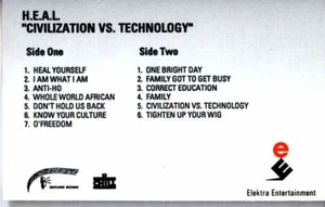 HEAL Civilization vs. Technology PROMO ADVANCE DEMO Kassette Band Album Hiphop - Bild 1 von 2