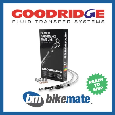 Braided Brake Line Clear Front for KTM 300 EXC 1999 - Image 1 of 2