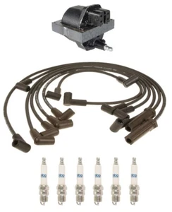 Ignition Wires 1 Coil 6 Spark Plugs Kit ACDelco For Astro Typhoon Bravada V6 - Picture 1 of 1