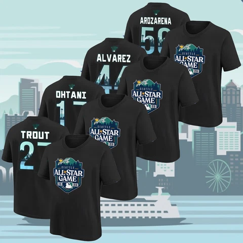 SALE!! 2023 All-Star Game Players Name & Number Black T-Shirt Unisex S-5XL Cover