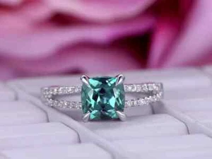 Color Changing Alexandrite Ring In 925 Sterling Silver ring, - Picture 1 of 3