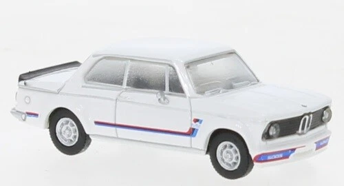 Brekina PCX870440 - 1/87 BMW 2002 Turbo, Bianco/Decorazione, 1973 - Nuovo - Immagine 1 di 1
