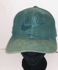 Vintage 1980er Nike Snapback Mütze klassisches Logo bestickt grün Hip Hop Hipster - Bild 1 von 9