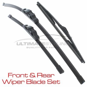 Front Wiper Blades & Rear Wiper Blade Set Ford Focus Mk2 Estate 2008-2011 - Picture 1 of 5