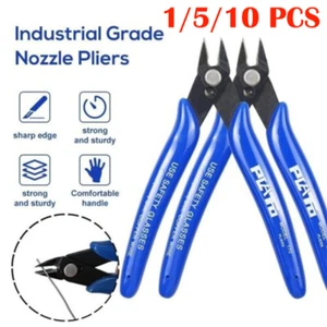 1-10 PIEZAS Plato 170 Cortador de cable de alambre empotrado Recortes de corte Alicates laterales Herramientas hágalo usted mismo - Imagen 1 de 8