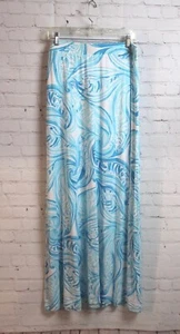 NWT ~ Lilly Pulitzer Nola Skirt Maxi Resort White Sea Ruffles $138 - Picture 1 of 4