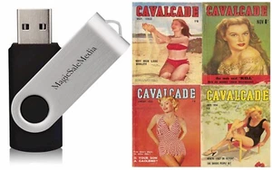67 Old Issues of Cavalcade - Popular Culture Women Magazine (1944-1955) on USB - Picture 1 of 13
