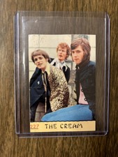 1968 Panini Cantanti The Cream #227 Rookie Eric Clapton Recovered