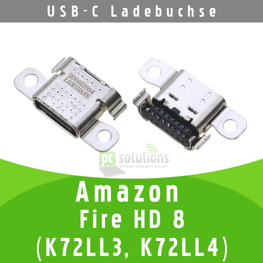Amazon Fire HD 8 10th Gen. K72LL3 K72LL4 USB-C Ladebuchse Buchse Port Connector - Bild 1 von 1