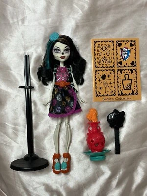 Monster High Doll Skelita Calaveras Art Class Mattel - Image 1 of 4