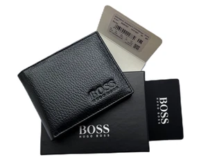 New Men's Hugo Boss Bardio Genuine Leather Wallet for Notes & Credit Card - Picture 1 of 5