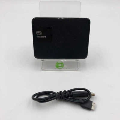 Western Digital External easystore 4TB Micro USB 3.0 to USB A HDD - Image 1 of 4