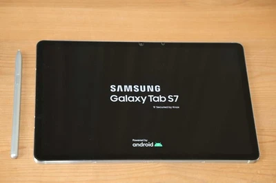 Samsung Galaxy Tab S7 128GB, Wi-Fi, 11 Zoll - Mystic Silver - Bild 1 von 4